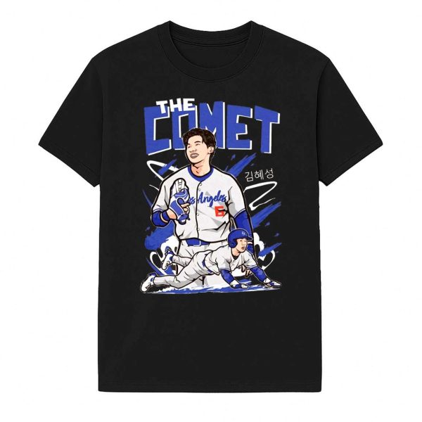 Hyeseong Kim The Comet Dodgers 2025 Wild Card Series Shirt