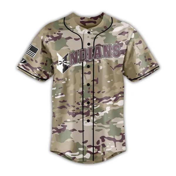Indians 2025 Memorial Day Baseball Jersey