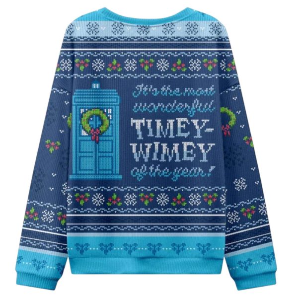 Its The Most Wonderful Timey Wimey Of The Year Christmas Ugly Sweater