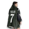 Jets Fields 7 Captain Football Unisex Blanket Hoodie