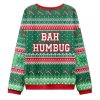 Krampus Bah Humbug Christmas Ugly Sweater 2025