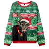 Krampus Bah Humbug Christmas Ugly Sweater 2025