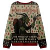 Krampus The Price Of Cheer Is Paid In Fear Christmas Ugly Sweater
