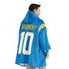 LA Rams DieHard Bolt Club Inland Empire EST 2014 Herbert 10 Blanket Hoodie