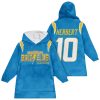 LA Rams DieHard Bolt Club Inland Empire EST 2014 Herbert 10 Blanket Hoodie