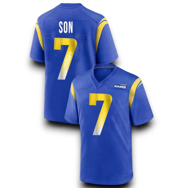 LA Rams x Son Heung Min 2025 Personalized Jersey