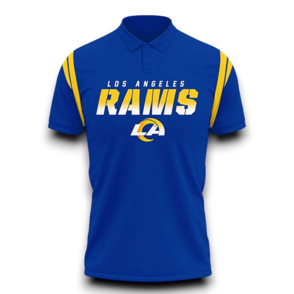 LA Rams x Son Heung Min 2025 Personalized Polo Shirtc