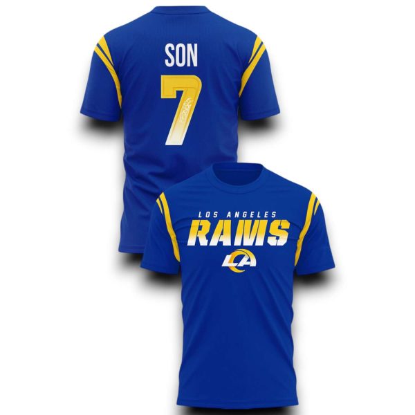 LA Rams x Son Heung Min 2025 Personalized Shirt