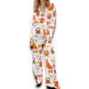 Life Of A Showgirl Silky Satin Pajama Set For Women