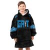 Lions Grit 14 St Brown Football Unisex Blanket Hoodie 11 Lions Grit 14 St Brown Football Unisex Blanket Hoodie