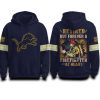 Lions Retired But Forever A Firefighter At Heart 2025 Hoodie