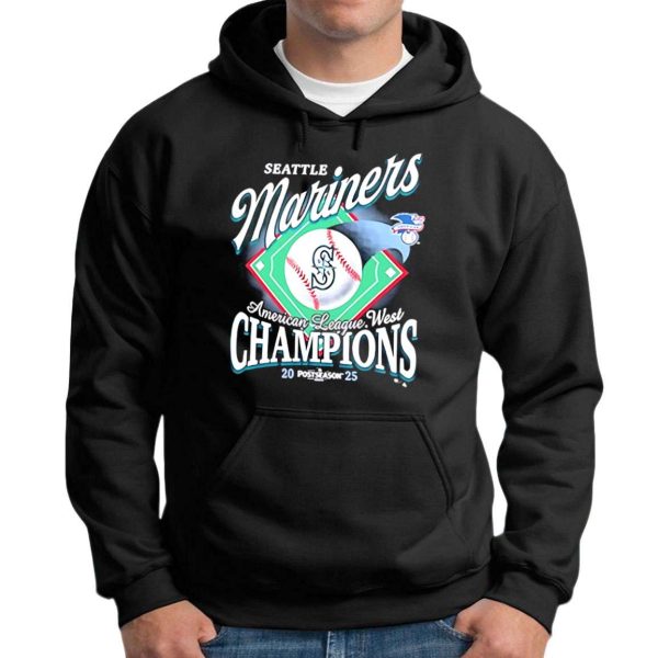 Mariners 2025 AL West Division Champions Shirt