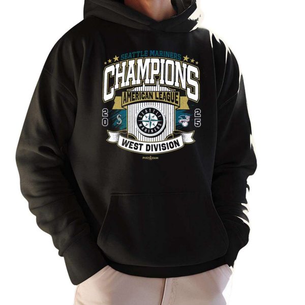 Mariners 2025 Champions American League West Division Shirt