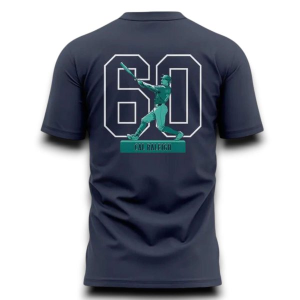 Mariners Cal Raleigh Big Dumper 60 Home Run Tour 2025 Shirt