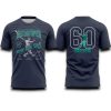 Mariners Cal Raleigh Big Dumper 60 Home Run Tour 2025 Shirt