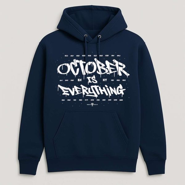 McMahon Wearing NY Yankees October Is Everything Shirt