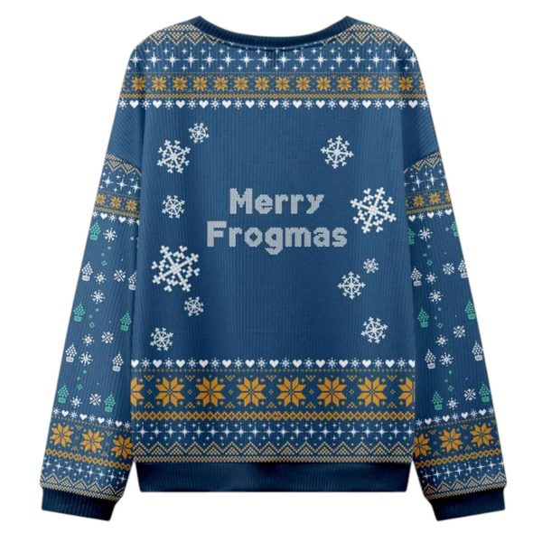 Merry Frogmas Off To Commit Festive Mayhem Christmas Ugly Sweater