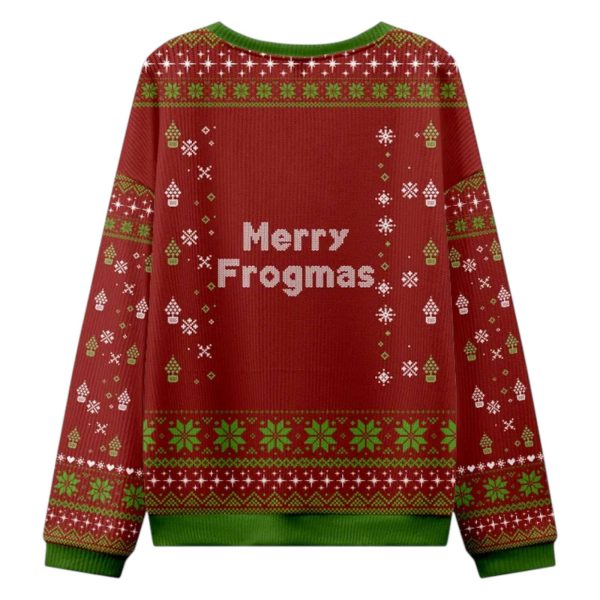 Merry Frogmas Off To Commit Festive Mayhem Christmas Ugly Sweater