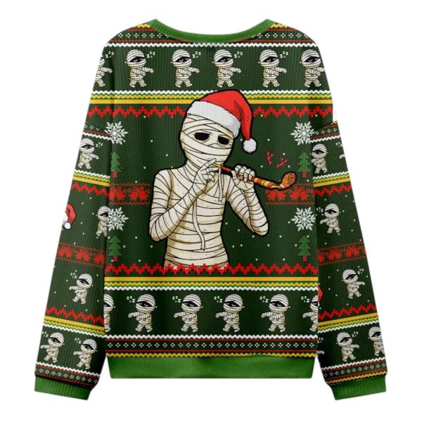 Mummy Santa Christmas Ugly Sweater