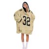 NO Saints Football Mathieu 32 Unisex Blanket Hoodie 3