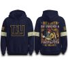 NY Giants Retired But Forever A Firefighter At Heart 2025 Hoodie