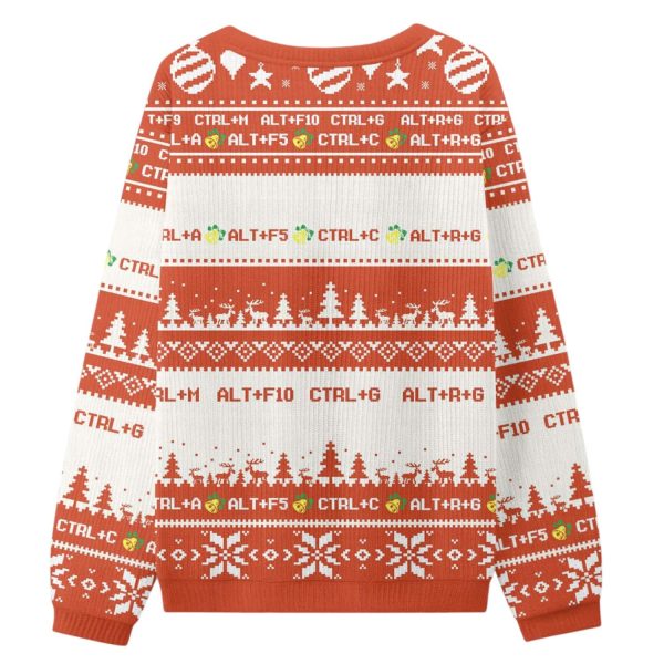 Ohh This Needs To Be In A Deck Ugly Christmas Sweater