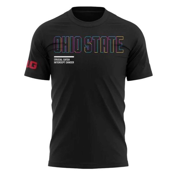 Ohio State Crucial Catch Intercept Cancer 2025 Shirt