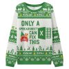Only A Spreadsheet Can Fix This Ugly Christmas Sweater