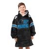 Panthers Keep Pounding McMillan 4 Football Unisex Blanket Hoodie