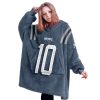 Patriots Football Maye 10 Unisex Blanket Hoodie