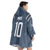 Patriots Football Maye 10 Unisex Blanket Hoodie 4