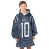 Patriots Football Maye 10 Unisex Blanket Hoodie 5
