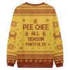 Pee Chee All Season Portfolid Ugly Christmas Sweater