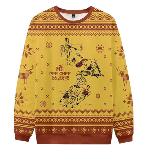 Pee Chee All Season Portfolid Ugly Christmas Sweater