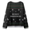 Penguin Overstimulated But Festive Christmas Ugly Sweater