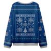Penguin Overstimulated But Festive Christmas Ugly Sweater