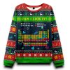 Periodic Table Can I Lick It Ugly Christmas Sweater 2025 1