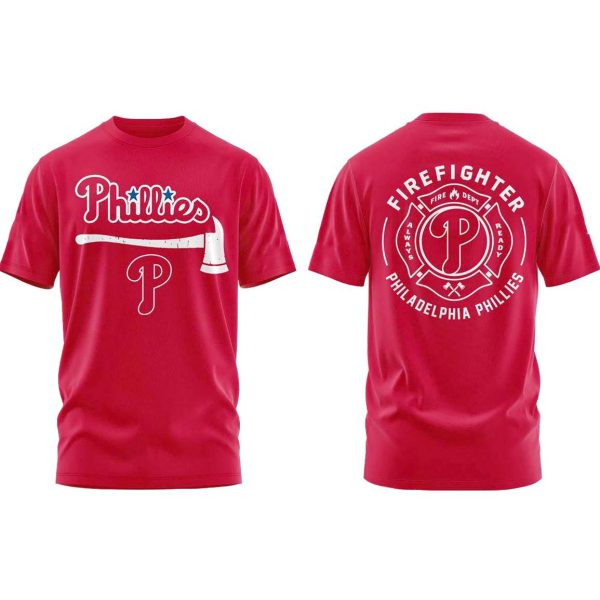 Phillies Firefighter Appreciation Day Shirt 2025