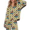 Puerto Rico Sapo Concho Silky Satin Pajama Set 1