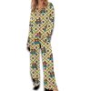 Puerto Rico Sapo Concho Silky Satin Pajama Set 4