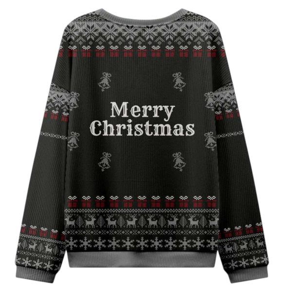 Raven Still Naughty But Festive Ugly Christmas Sweater