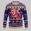 Ravens 2025 Santa Claus Christmas Ugly Sweater