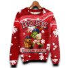Red Sox 125th Anniversary Grnch Ugly Christmas Sweater 2025
