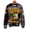 SD Padres 55th Anniversary Grnch Ugly Christmas Sweater 2025