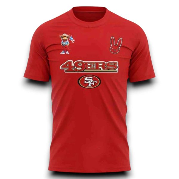 SF 49ers Bad Bunny Super Bowl 2025 2026 Shirt