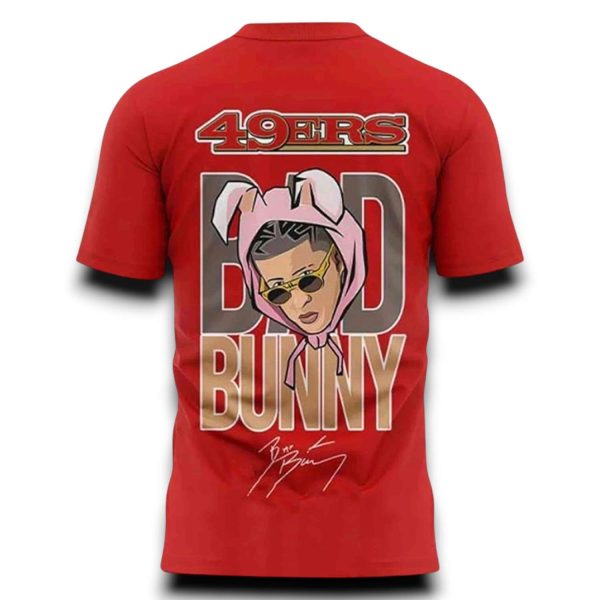 SF 49ers Bad Bunny Super Bowl 2025 2026 Shirt