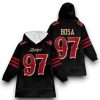 SF 49ers Faithful Bosa 97 Football Unisex Blanket Hoodie
