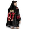 SF 49ers Faithful Bosa 97 Football Unisex Blanket Hoodie