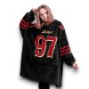 SF 49ers Faithful Bosa 97 Football Unisex Blanket Hoodie