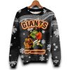 SF Giants 142nd Anniversary Grnch Ugly Christmas Sweater 2025